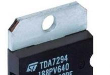 Puce amplificateur TDA7294 : description, fiche technique et exemples d'utilisation